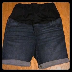 Maternity Jean shorts